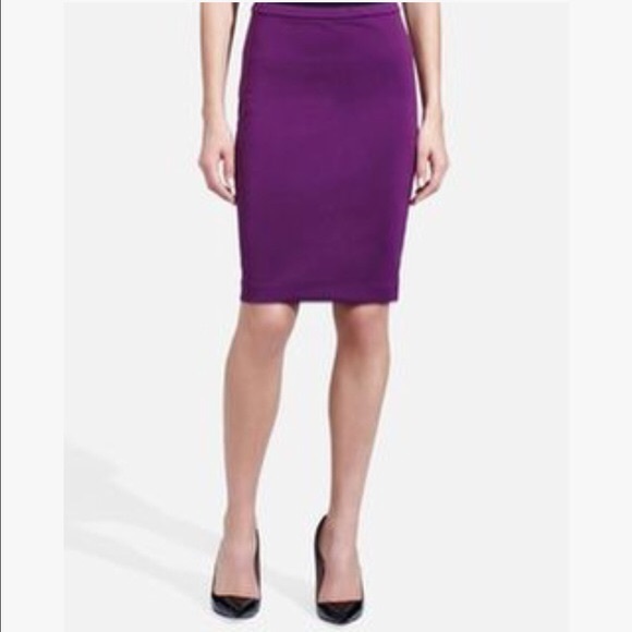 Purple High Waisted Dress
